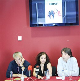 Carlos Sobera En La Presentación De "La Guerra De Lso Rose".