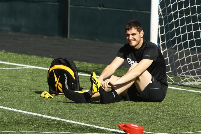 Iker Casillas. Portero Del Real Madrid