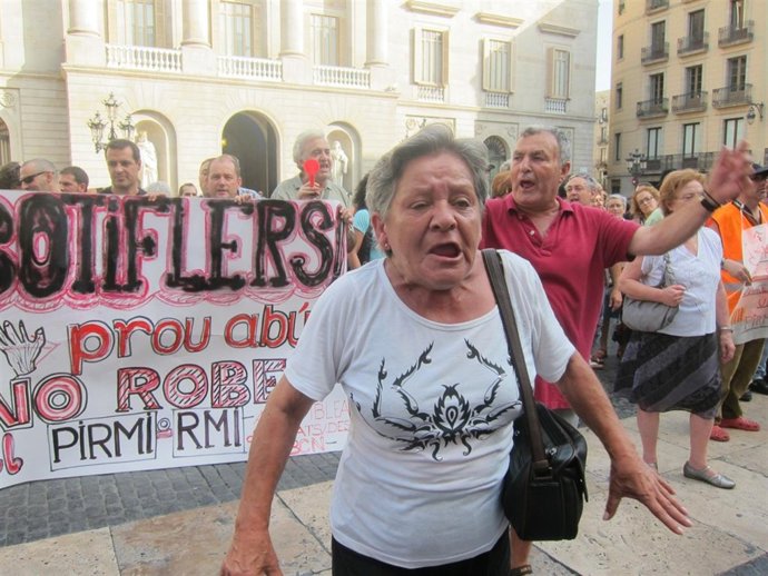Manifestación En Defensa De La Renta Mínima De Inserción