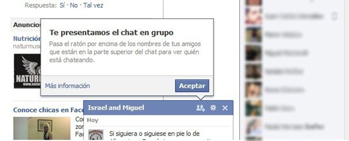 Chat En Grupo En Facebook