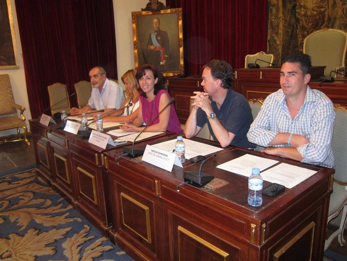 Reunión En La Diputación De Córdoba Para La Copa Davis