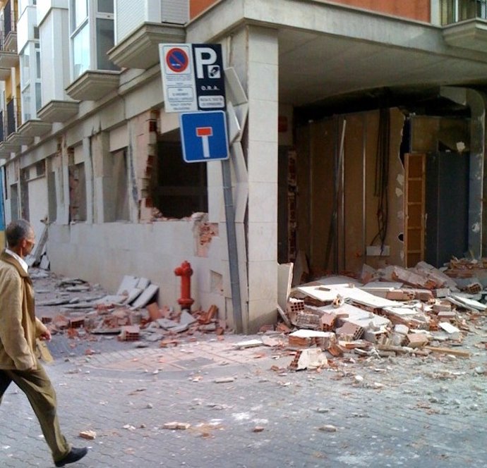  Destrozos Ocasionados Por El Seísmo En Lorca
