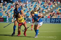 Hockey hierba/Europeo (F).- España debuta con una rotunda goleada sobre Italia (4-0)