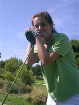 María Tirado, Jugadora De Golf De Zaragoza