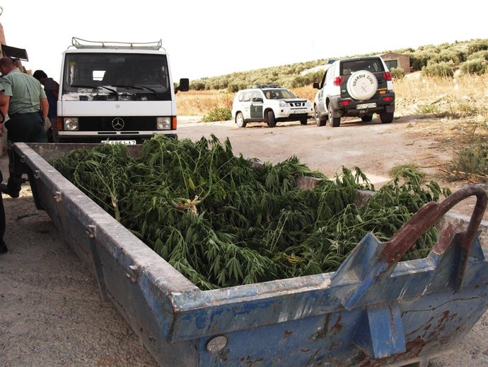 La Guardia Civil Incauta 140 Kilos De Marihuana