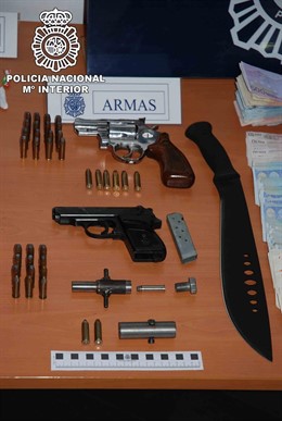 Material Incautado En La Operación