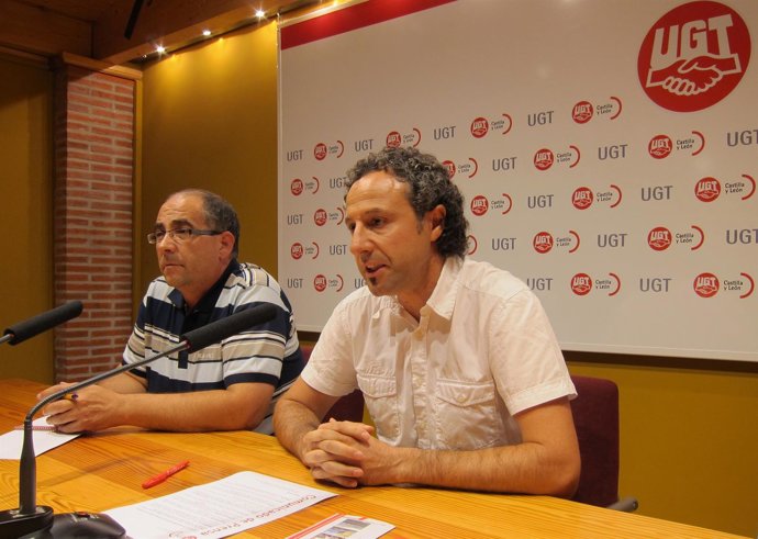 El Secretario De TCM-UGT En Castilla Y León, Pedro Aller, Presenta La Campaña