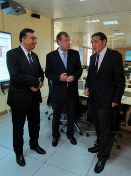 De Izq. A Drcha., Marc Vila, Antonio Silván Y Antonio Sáez Aguado