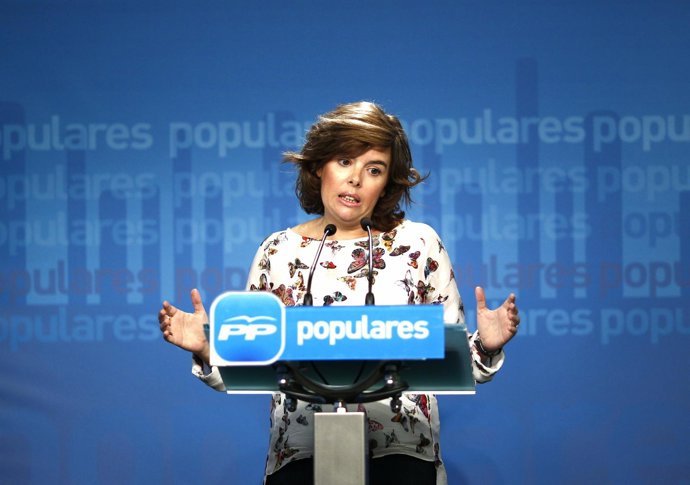 Soraya Sáenz De Santamaría En Génova