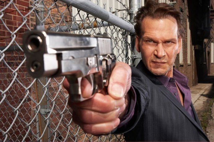 Patrick Swayze En Un Fotograma De La Serie 'La Bestia'