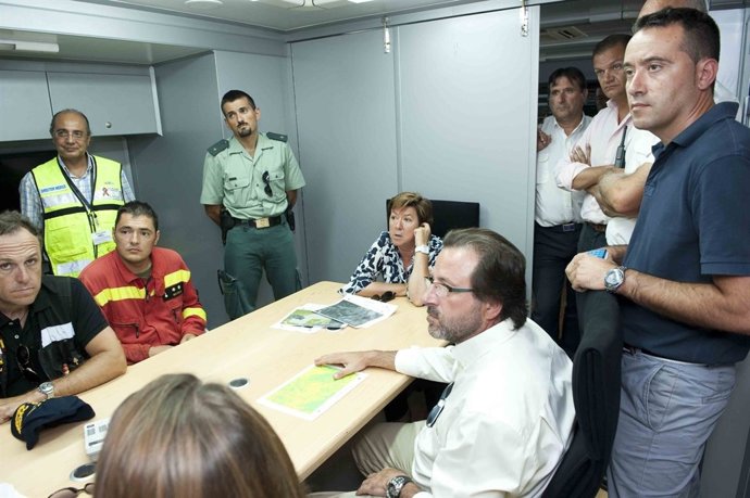 Reunión Sobre El Incendio De Atamaría