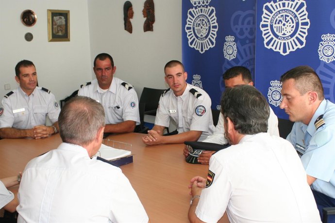 Reunión De La Patrulla Hispano Gala Con Motivo De La JMJ