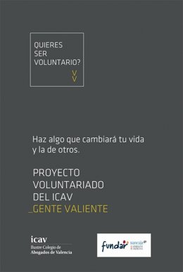 Cartel Del Proyecto De Voluntariado Del ICAV
