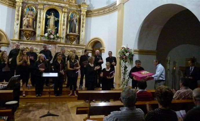 Entrega Del Premio Al Coro De Cámara 'A Capella'