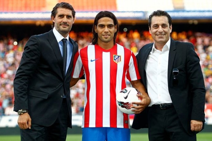 Falcao Con Caminero Y Futre