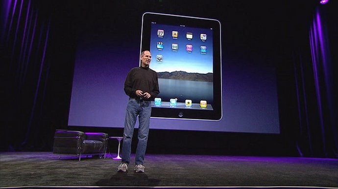 Steve Jobs Presentando El Ipad