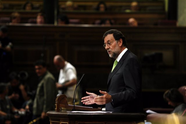Mariano Rajoy En El Pleno Del Congreso