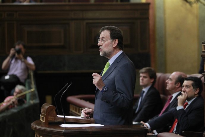 Mariano Rajoy En El Congreso De Los Diputados
