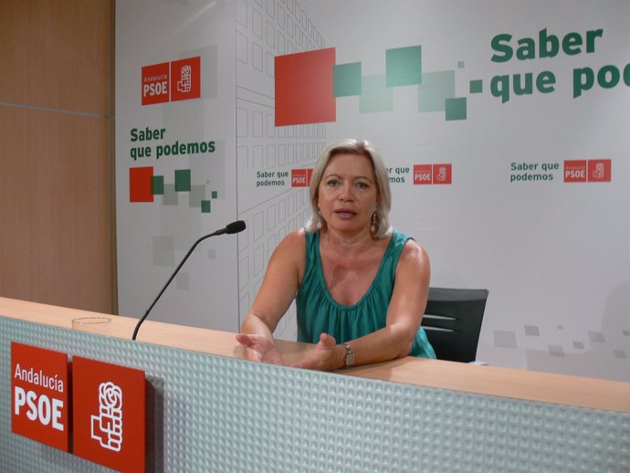 La Senadora Socialista María Escudero