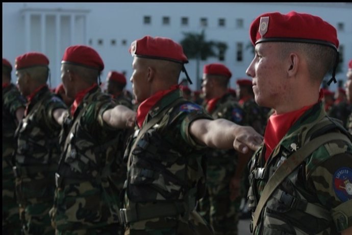 Militares Venezolanos.