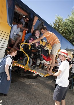 Peregrinos Discapacitados De La JMJ