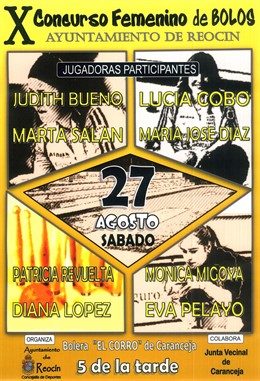 Cartel Del Concurso De Bolos