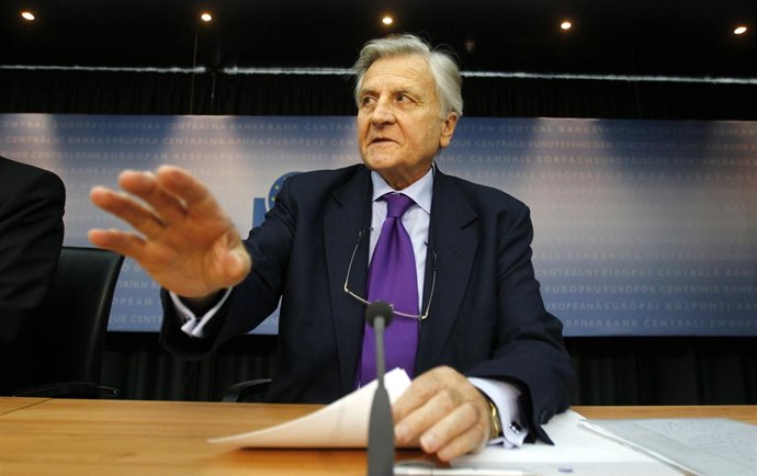 El presidente del BCE, Jean Claude Trichet