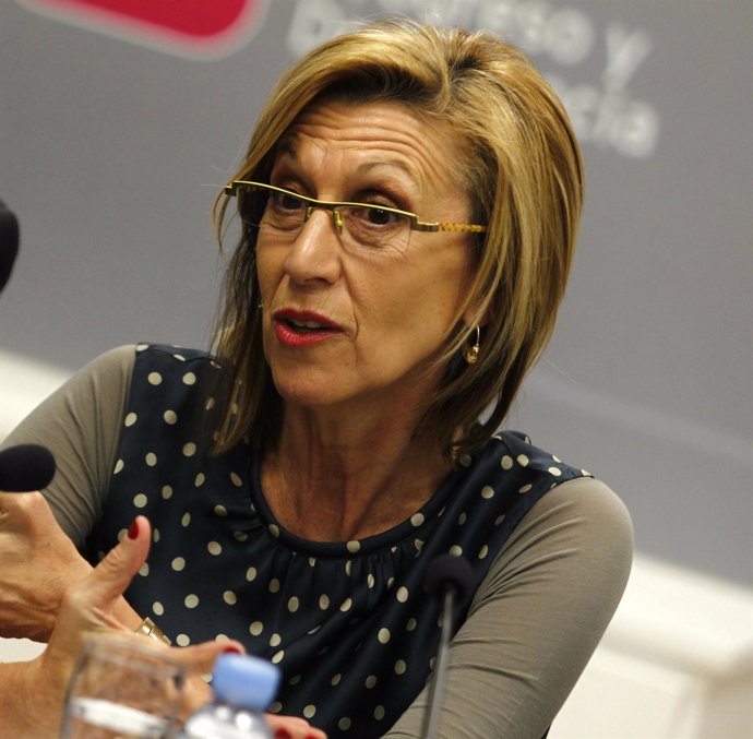 Rosa Díez, portavoz de UPyD