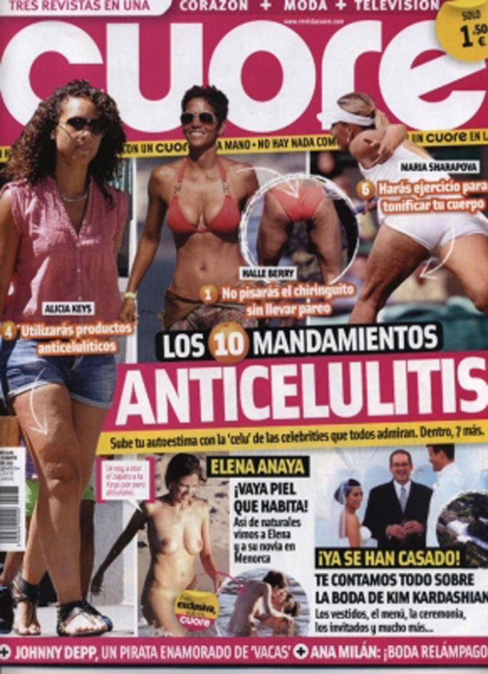 Portada De La Revista 'Cuore'