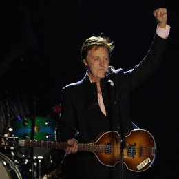 Paul McCartney en un concierto
