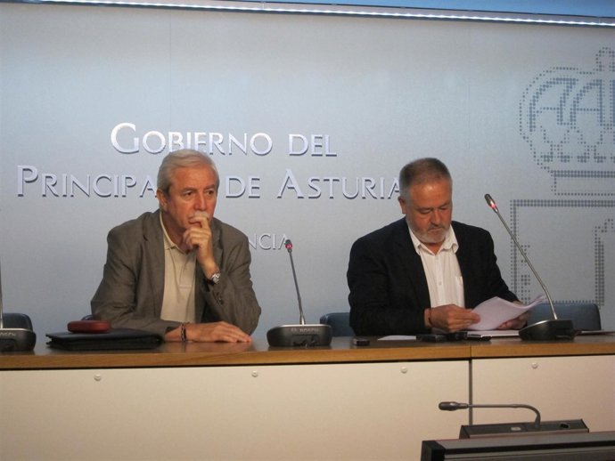 Justo Rodríguez Braga (UGT) Y Antonio Pino (CCOO)