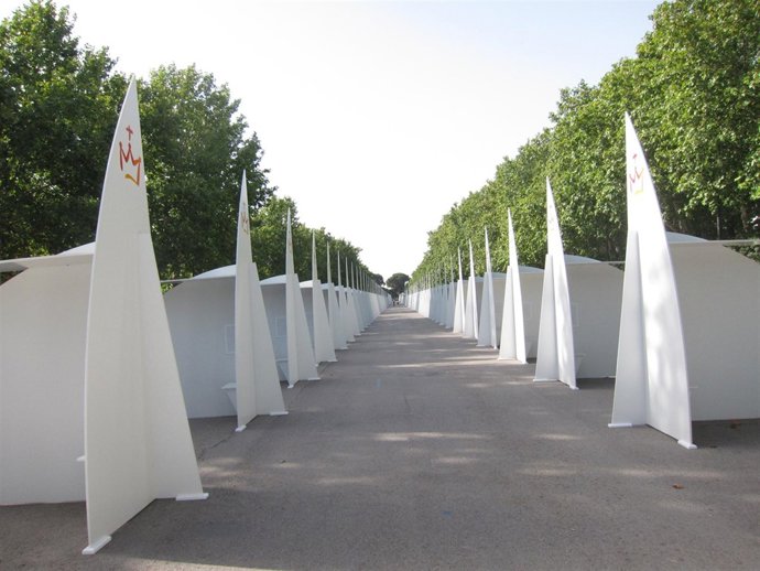 Confesionarios JMJ En El Parque Del Retiro