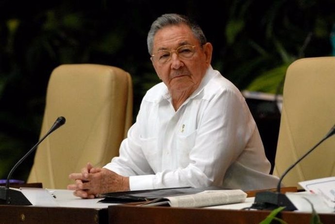 El Presidente Cubano, Raúl Castro.