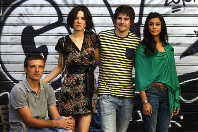 Alberto J.Gorritiberea, Begoña Maestre, Iban Garatey Sara Casasnovas