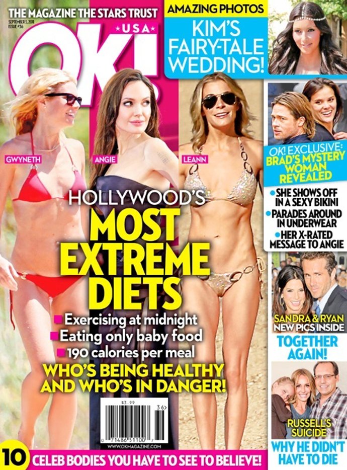 Portada De La Revista Ok Magazine