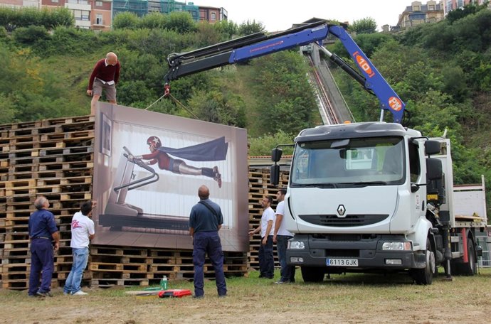 COMIENZA EL MONTAJE DE GETXOPHOTO