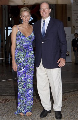 Posado De Los Príncipes De Mónaco, Alberto Y Charlene 