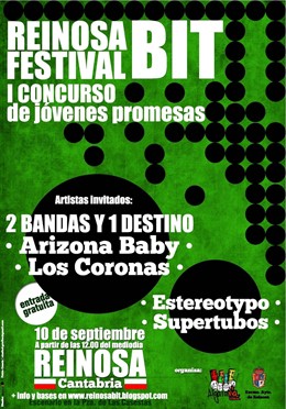 Cartel Del Concurso 'Reinosa BIT'