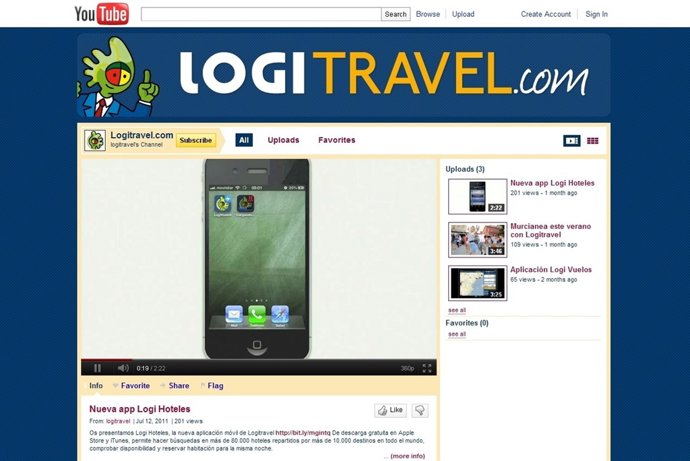 Logitravel En Youtube