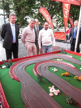 Presentación De La Caja De Los Juegos De Cajastur En Gijón