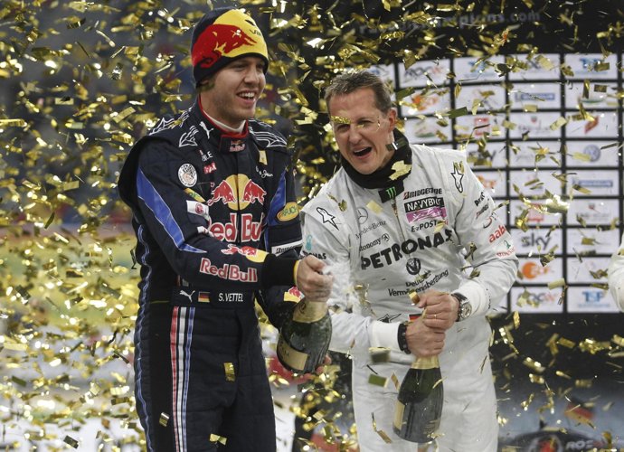 Michael Schumacher Y Sebastian Vettel