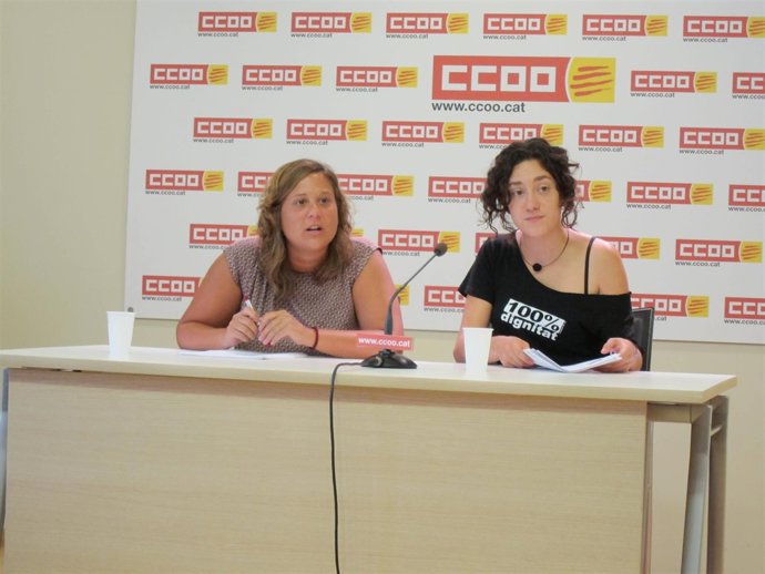 Tània Pérez Y Aina Vidal, De Acció Jove De CC.OO. De Catalunya