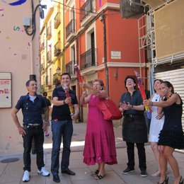 Cohete De Las Fiestas De La Laurel