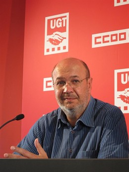 El secretario general de CC.OO. de Catalunya, Joan Carles Gallego