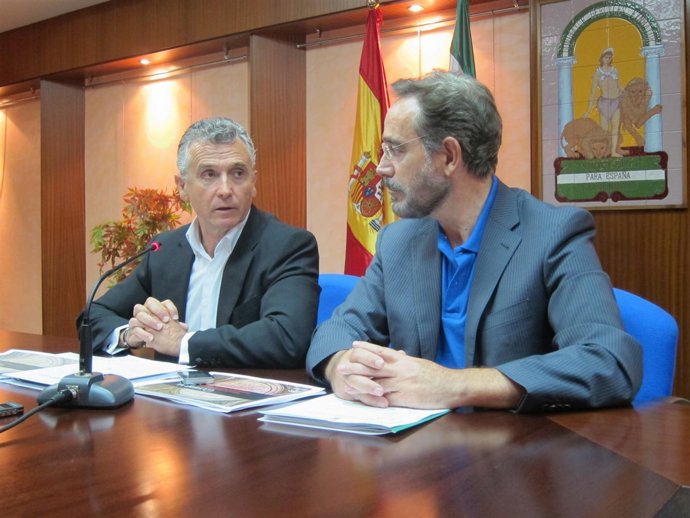 Paulino Plata Y Felipe López (Delegado Del Gobierno Andaluz En Jaén).