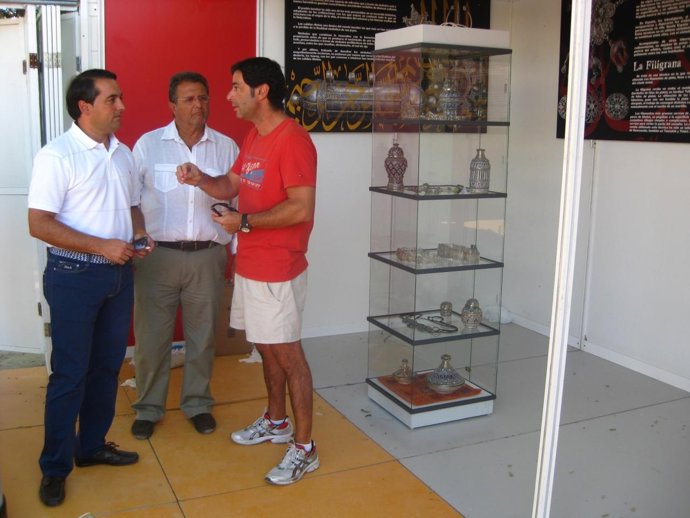 El Concejal Rafael Gómez Revisa Instalaciones De La Feria De Septiembre