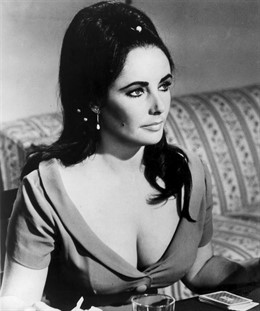 Elizabeth Taylor En Blanco Y Negro
