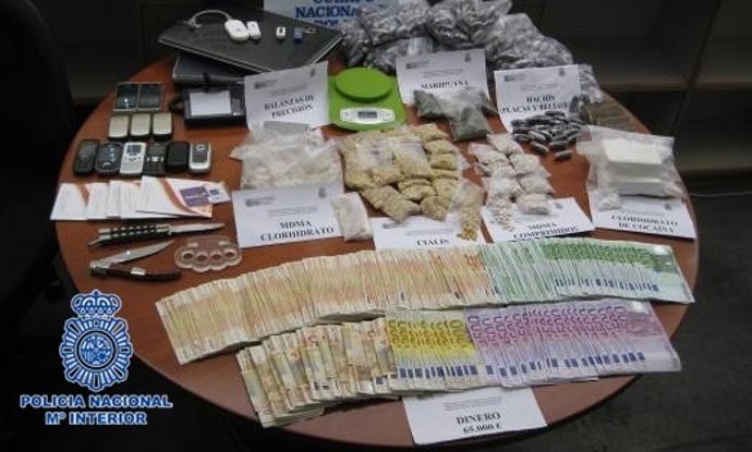 La Policía Nacional Desarticula Un Grupo Dedicado A La Venta De Estupefacientes 