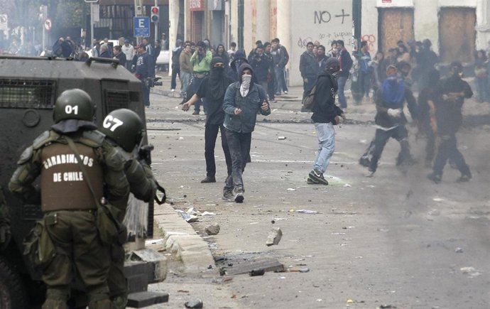 Huelga General En Chile