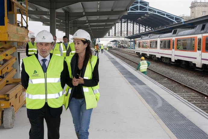VISITA PRESIEDENTE ADIF OBRAS AVE EN SANTIAGO Y CORUÑA